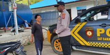 Patroli Dialogis Sat Samapta Polres Lanny Jaya Ciptakan Situasi Aman dan Kondusif