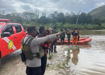 Pencarian Korban Jembatan Gantung Wouma Memasuki Hari ke-14