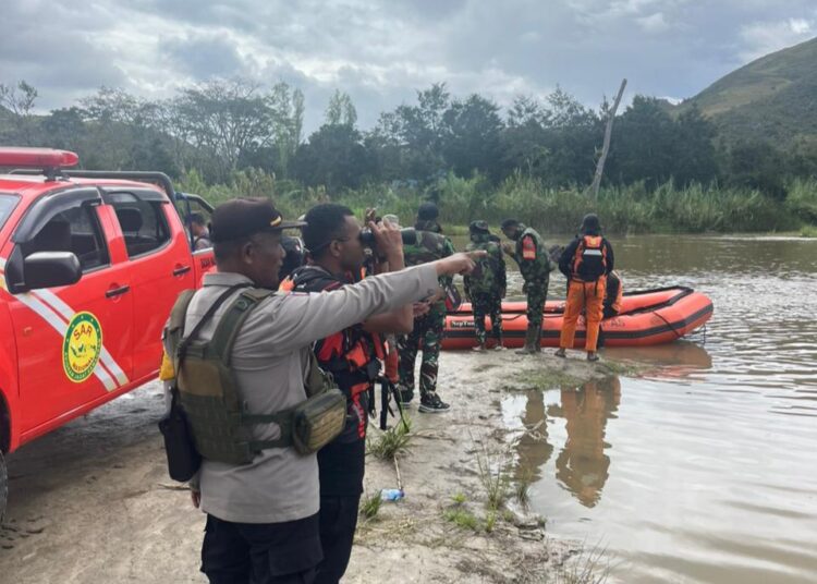 Pencarian Korban Jembatan Gantung Wouma Memasuki Hari ke-14