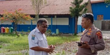 Patroli Polsek Wamena Kota Pantau Aktivitas Masyarakat dan Sekolah Pasca Konflik