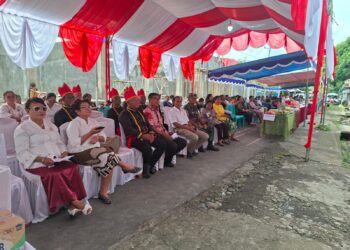 Wujud Kebersamaan Dalam Melestarikan Budaya Daerah, Danramil 1310-05/Kauditan Hadiri Perayaan HUT Wanua Kema Satu ke-526