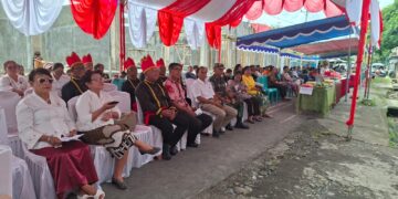 Wujud Kebersamaan Dalam Melestarikan Budaya Daerah, Danramil 1310-05/Kauditan Hadiri Perayaan HUT Wanua Kema Satu ke-526