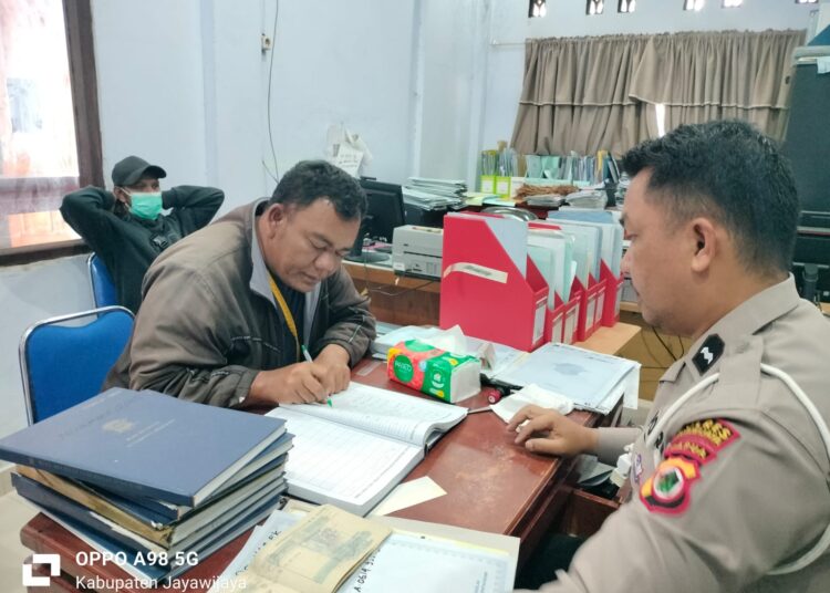 Sat Lantas Polres Jayawijaya Pastikan Kamseltibcar Lantas Tetap Kondusif