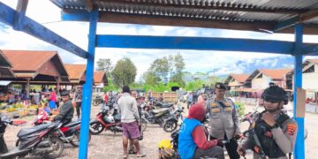 Regu Siaga II Polres Jayawijaya Laporkan Situasi Kamtibmas Aman dan Kondusif