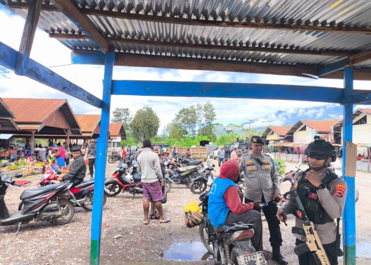 Regu Siaga II Polres Jayawijaya Laporkan Situasi Kamtibmas Aman dan Kondusif
