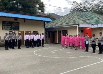 Polres Lanny Jaya Gelar Upacara Hari Lahir Pancasila, Tegaskan Nilai Pancasila Dalam Pengabdian