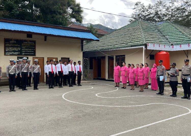 Polres Lanny Jaya Gelar Upacara Hari Lahir Pancasila, Tegaskan Nilai Pancasila Dalam Pengabdian