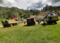 Polres Lanny Jaya Amankan Penyaluran Bantuan Pangan di 5 Distrik, 80 Ton Beras Disalurkan