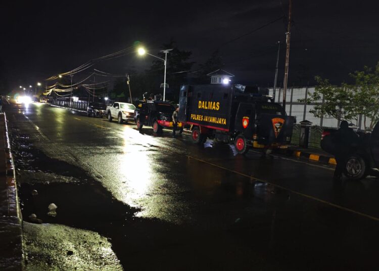 Polres Jayawijaya Pastikan Kamtibmas Kota Wamena Aman dan Terkendali