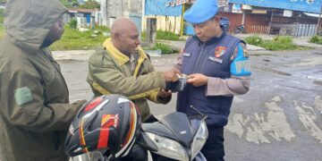Propam Polres Jayawijaya Gelar Gaktibplin, Tegakkan Disiplin Personel