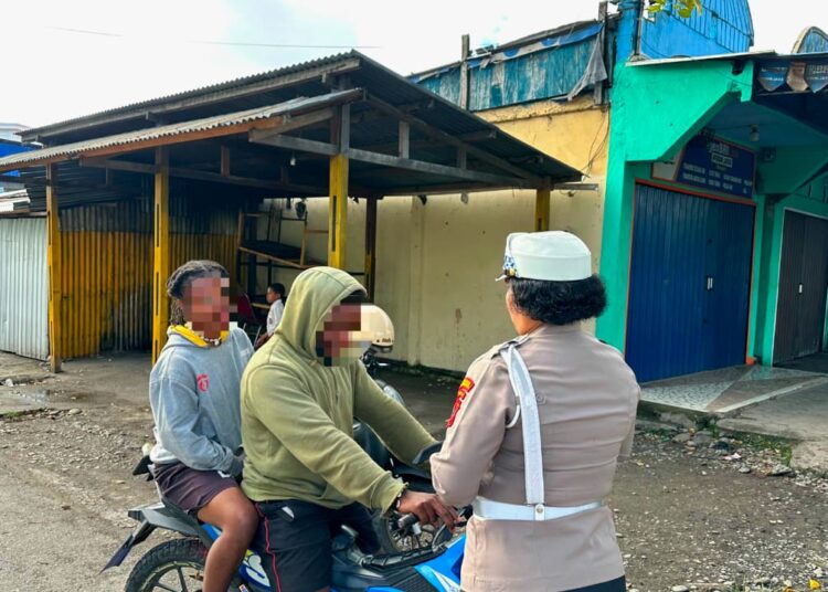 Satlantas Polres Jayawijaya Catat Satu Laka Lantas, Arus Lalu Lintas Terkendali