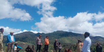 Polsek Asologaima lakukan pencarian anak hilang di Kampung Kombagwe
