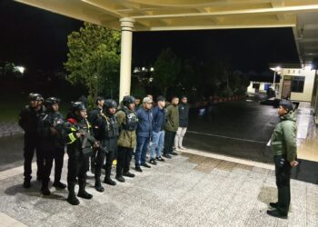 Patroli Regu Siaga I Polres Jayawijaya jaga situasi kamtibmas tetap kondusif