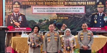 Divhumas Polri Gelar Bimtek KIP dan Uji Konsekuensi Informasi di Polda Papua Barat