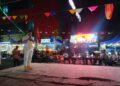 Pererat Hubungan Pemerintah, TNI dan Warga, Kodim 1310/Bitung Nonton Bareng Pembukaan Piala Dunia 2026 di Zona Bakubae Pasar Cita Bitung