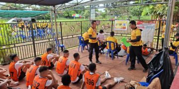 Casis Bintara Polres Jayawijaya Ikuti Uji Kesemaptaan Jasmani dan Antropometri