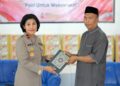 Penyerahan Bantuan Sosial Dalam Rangka Hari Bhayangkara Ke-80 di Pesantren Hidayatullah Anday