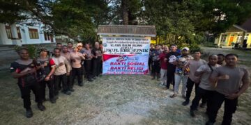 Polres Jayawijaya Gelar Bakti Religi di Gki Ukul Ebe Hunik Dalam Rangka Hari Bhayangkara ke-80