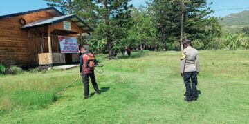 Polsek Asologaima Gelar Bakti Sosial dan Anjangsana Di Panti Asuhan Dalam Rangka Hari Bhayangkara ke-80