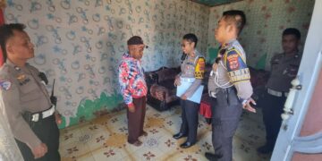 Satlantas Polres Jayawijaya Gelar Anjangsana Kepada Purnawirawan dan Warakawuri Dalam Rangka Hari Bhayangkara ke-80