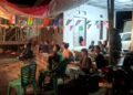 Nonton Bareng Argentina vs Austria, Kebersamaan TNI dan Rakyat Terus Terlihat