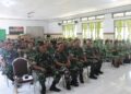 Tingkatkan Kualitas Mental, Moral dan Spiritual, Kodam XIII/Mdk Melalui Bintaldam XIII/Mdk, Melaksanakan Kegiatan Pembinaan Mental Kepada Prajurit, PNS dan Persit Kodim 1310/Bitung