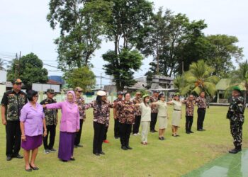 Perkokoh Generasi Muda KBT yang Solid, Berkarakter dan Berwibawa Nasional, Kodim 1310/Bitung Gelar Pembinaan Kesadaran Bela Negara (PKBN)