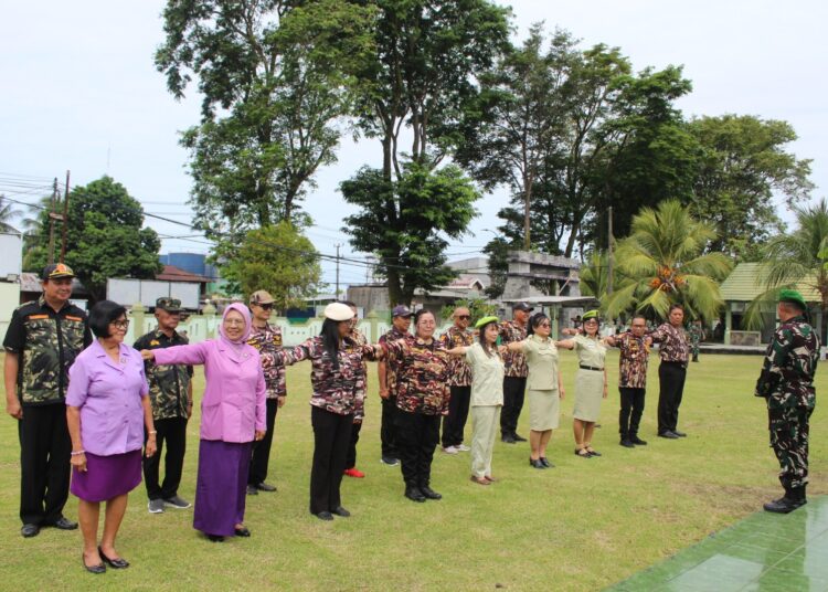 Perkokoh Generasi Muda KBT yang Solid, Berkarakter dan Berwibawa Nasional, Kodim 1310/Bitung Gelar Pembinaan Kesadaran Bela Negara (PKBN)