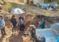 Kodim 1310/Bitung Membangun Dua Jembatan Armco Sebagai Tindak Lanjut Program Pemerintah Pusat, Untuk Mempermudah Akses dan Distribusi Hasil Pertanian Warga