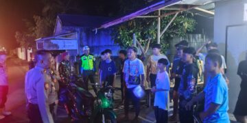 Tingkatkan Keamanan, Kenyamanan dan Ketertiban Masyarakat, TNI, Polri, dan Satpol PP Kota Bitung Rutin Patroli Gabungan