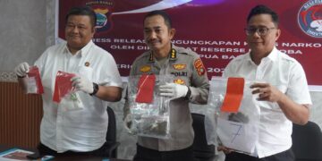 Ditresnarkoba Polda Papua Barat Ungkap 20 Kasus Narkoba, 24 Tersangka Diamankan Selama Semester I 2026