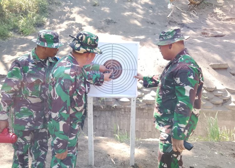 Asah Kemampuan Menembak Prajurit, Kodim 1310/Bitung Gelar Latihan Menembak Senjata Ringan (Latbakjatri) Semester I TA 2026