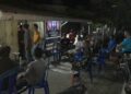 Keseruan Babinsa Kodim 1310/Bitung Nobar Piala Dunia Bersama Masyarakat, Ciptakan Lingkungan Aman, Nyaman dan Kondusif
