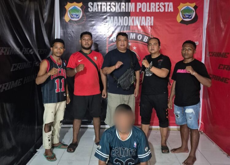 Tim Unit Reaksi Cepat (URC) Satuan Reserse Kriminal Polresta Manokwari Berhasil Tangkap Pelaku Pencurian yang Meresahkan Penumpang Kapal di Pelabuhan Manokwari
