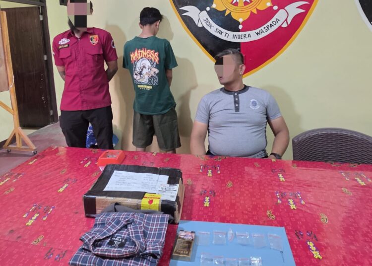 Satresnarkoba Polres Jayawijaya Amankan Terduga Pengedar Sabu di Wamena