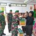 Penyerahan Bantuan Sembako kepada Masyarakat Yang Kurang Mampu di Kodim 1310/Bitung, Wujud Kepedulian di Minggu Penuh Kasih