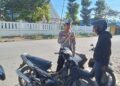 Mendukung Ketahanan Pangan, Polsek Kurulu Dampingi Kelompok Tani Pantau Perkembangan Lahan Jagung