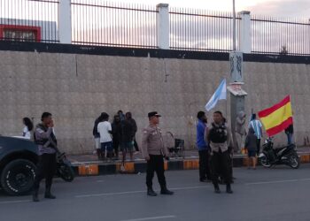 Ciptakan Rasa Aman, Polres Jayawijaya Bersama Brimob Intensifkan Patroli di Wilayah kota Wamena