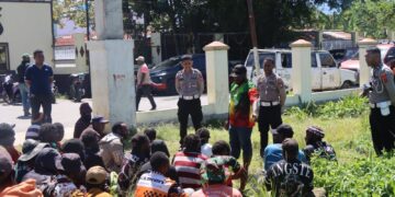 Bangun Ruang Dialog dan Kebersamaan, Sat Lantas Polres Jayawijaya Fasilitasi Mediasi Perkara kecelakaan Lalu Lintas