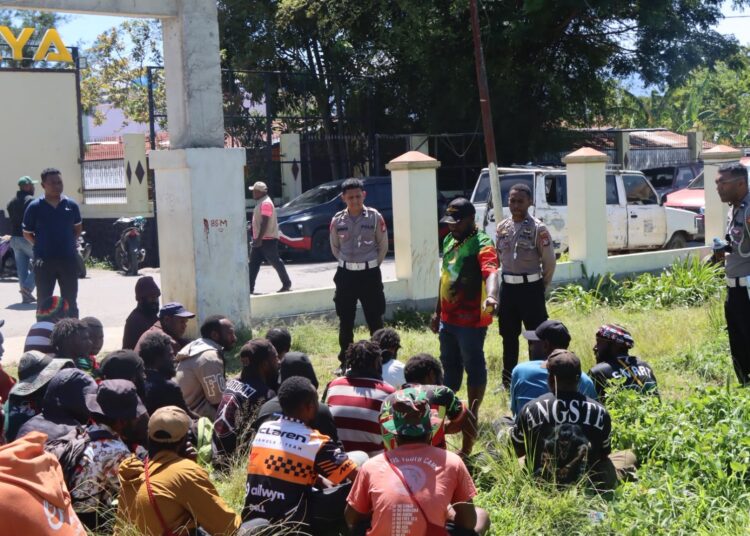 Bangun Ruang Dialog dan Kebersamaan, Sat Lantas Polres Jayawijaya Fasilitasi Mediasi Perkara kecelakaan Lalu Lintas