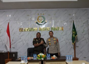 Kapolres Fakfak Jalin Silaturahmi dengan Kajari, Perkuat Sinergitas Penegakan Hukum