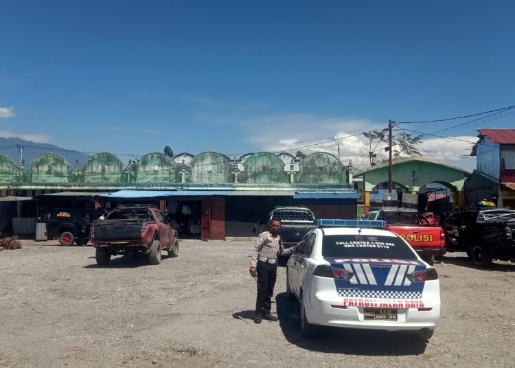 Hadir Melayani Masyarakat, Satlantas Polres Jayawijaya Optimalkan Pelayanan dan Pengamanan Arus Lalu Lintas