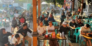 Nobar Bersama Wartawan, Kabid Humas Polda Papua Barat Sampaikan Imbauan Kamtibmas