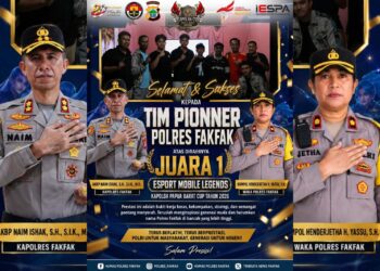 Pioneer Polres Fakfak Juara Kapolda Cup Papua Barat 2026, Siap Wakili Polda Papua Barat di Kapolri Cup Nasional
