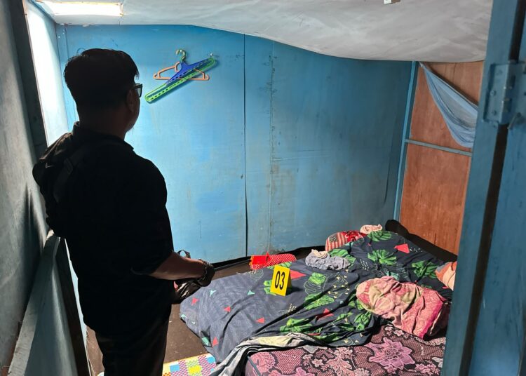 Sat Reskrim Polres Jayawijaya Laksanakan Olah TKP Kasus Pembobolan Kios di Jalan Wesaput