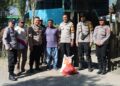 Sat Binmas Polres Jayawijaya Pererat Kemitraan dengan Masyarakat Melalui Himbauan Kamtibmas dan Penyerahan Bantuan Pendukung