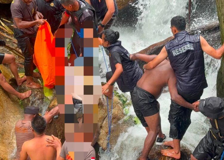 Tim Gabungan TNI-Polri, Basarnas dan Masyarakat Berhasil Temukan Presenter TVRI Papua Barat yang Hilang di Sungai Memti