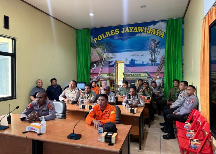 Polres Jayawijaya Ikuti Arahan Wakapolri, Perkuat Kesiapsiagaan Hadapi Cuaca Ekstrem dan Fenomena El Nino 2026