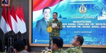 Silahturahmi Dengan Menko Polkam, Panglima TNI Perkuat Sinergi dan Koordinasi Strategis