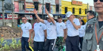 Ikut Meriahkan Jalan Santai Sambut HUT ke-81 Kemerdekaan RI, Kodim 1310/Bitung Bangun Semangat Persatuan Bersama Pemerintah Daerah dan Masyarakat